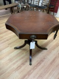 MAHOGNAY LEATHER TOP CENTER TABLE