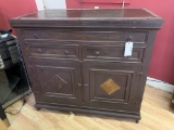 WOOD PANEL CABINET