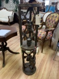 2 AFRICAN ART TABLES