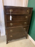 MAHOGNAY CHEST OF DRAWERS