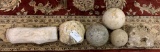 LOT OF 6 PIECES OF PETRIFIED WOOD