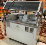 CARROLL ROLLING HOT BUFFET CART