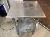 EAGLE 2 SHELF STAINLESS TABLE