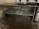 STAINLESS TABLE WITH DRAWER