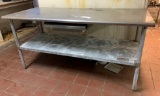 EAGLE STAINLESS TABLE WITH DRAWER