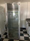 TRALLSEN PASSTHRU DISPLAY COOLER WITH GLASS DOORS