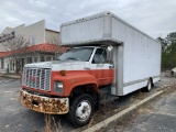 1993 GMC TOPKICK BOX TRUCK VIN 1544