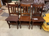 3 STEP LADDER CHAIRS
