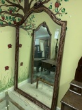LOT OF 2 LARGE MIRRORS