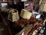 MIXED LOT OF TABLES, CHAIRS, ETC