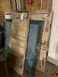 MIXED LOT OF GLASS & MARBLE FOR TABLE TOPS