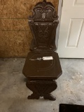 PAIR OF WOOD CHAIRS