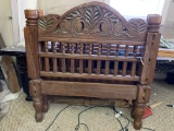 6 PCS OF  WOOD BENCH PARTS