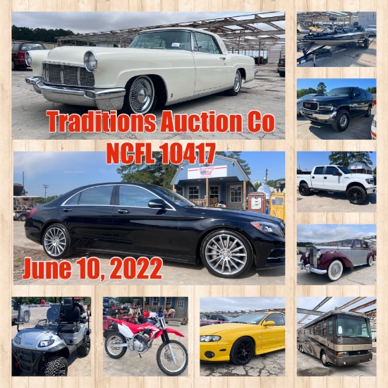 Traditions Auction Co LLC Auto/ATV June 2022