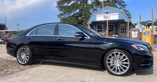 2015 Mercedes S550V VIN 0776