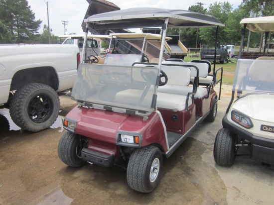 2002 Limo Club Car Golf Cart - Gas