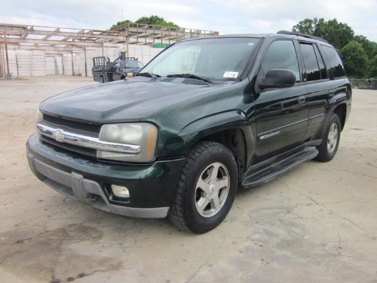 2003 Chevrolet Trail Blazer 4x4 VIN 0338