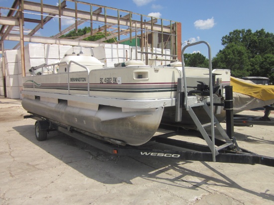 2001 Bennington Marine 20ft Pontoon Boat