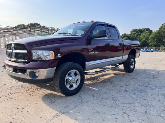 2003 Dodge 3500 4x4 Laramie VIN 1258