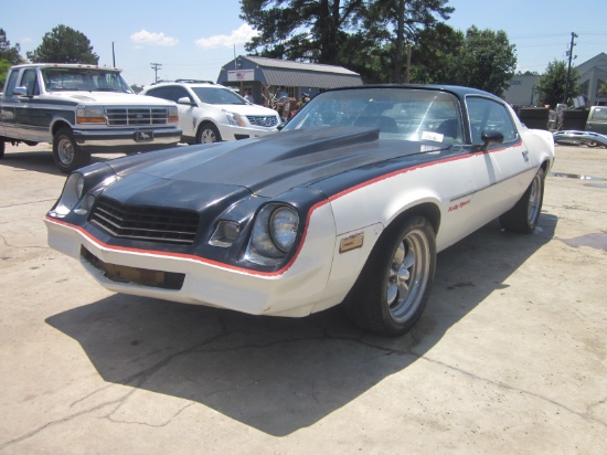 1979 Chevrolet Camaro VIN 8182