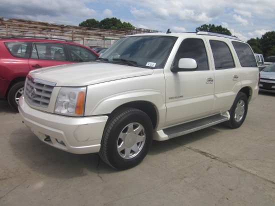 2005 Cadillac Escalade VIN 2596