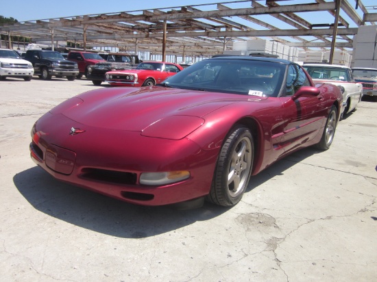 2000 Chevrolet Corvette VIN 7691