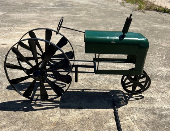 Tractor Wind Spinner Yard Art