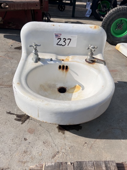 Vintage Sink with Faucet