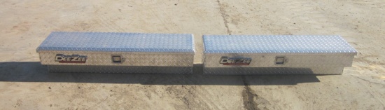 DeeZee Diamond Plate Side Mount Truck Tool Boxes