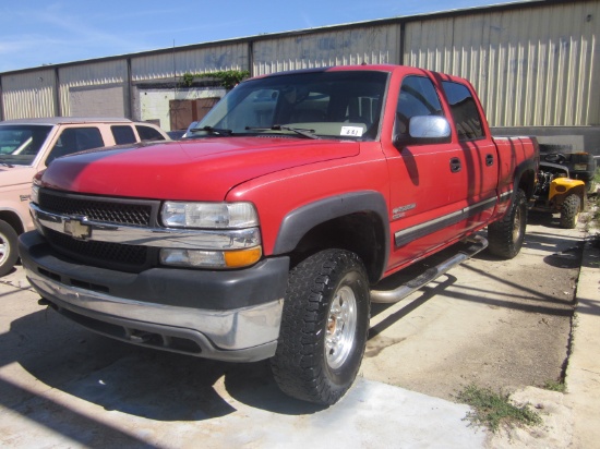 2002 Chevrolet 2500HD 4x4 VIN 5554