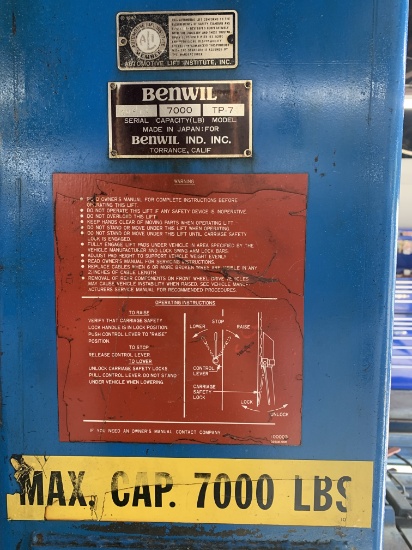 Drive on Lift