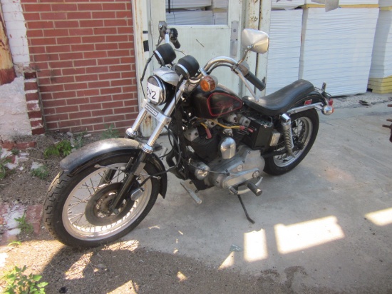 Harley Davidson Sportster VIN 34H6 NO TITLE