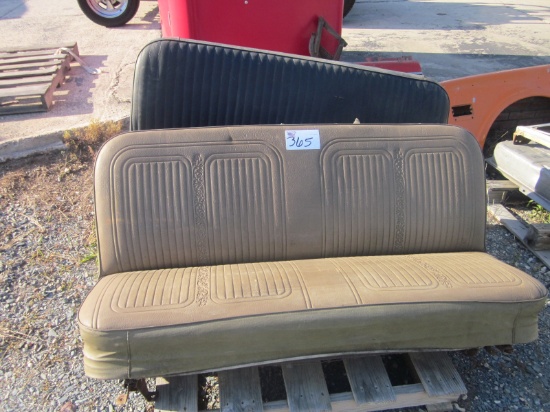 2 GM Truck Bench Seats