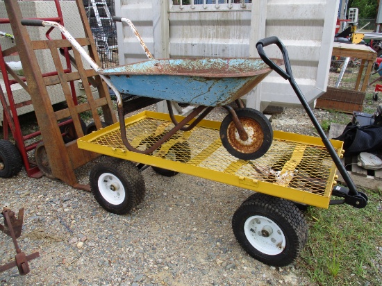 Yellow Cart / Wheelbarrow