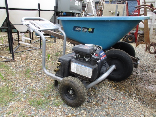 Jackson Dual Wheelbarrow/Honda Pressure Washer
