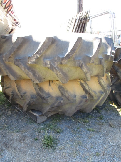 38" Int'l Rims/Goodyear 20.8-38 8 ply