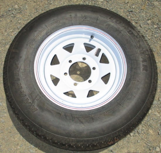 Loadstar Trailer Wheel & tire 225/77R15