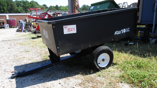 Blue Hawk 10cu. ft steel yard trailer
