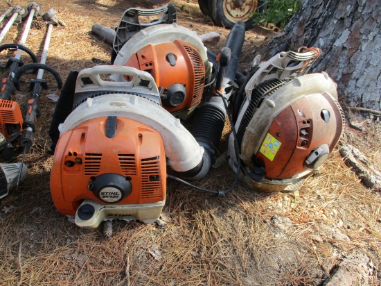 Mixed Lot: Stihl Blowers