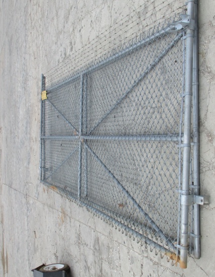 (2) 14ft x 7ft tall Chain link gates