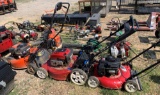 Mixed Lot: (3) Push Mowers