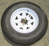 Loadstar Trailer Wheel & tire 225/77R15