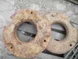 Tractor wheel weights