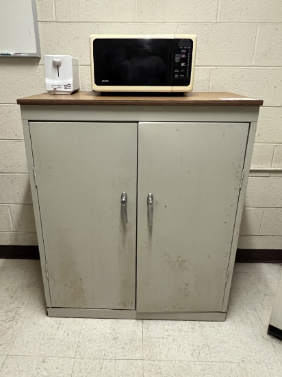 Breakroom cabinet/microwave/toaster