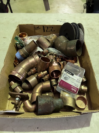 Assorted Copper Pipe Fittings