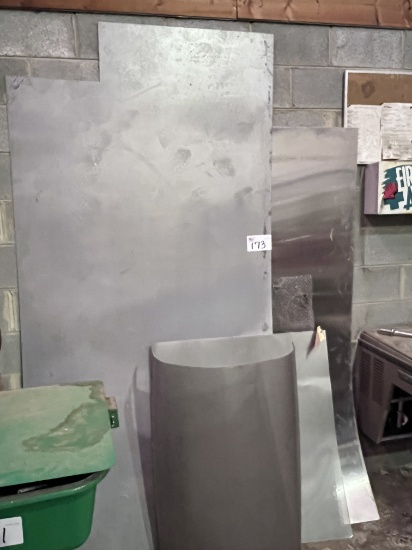 (2) sheets of metal/(3) stainless perforated