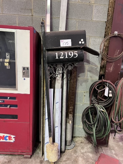 Mailbox/Aluminum/stainless/angle iron/pipe