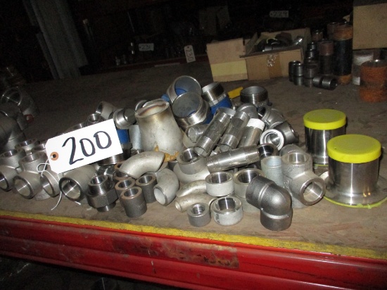 Assorted Stainless Steel Pipe Fittings