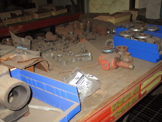 Contents of Shelf: Assorted Pipe Fittings