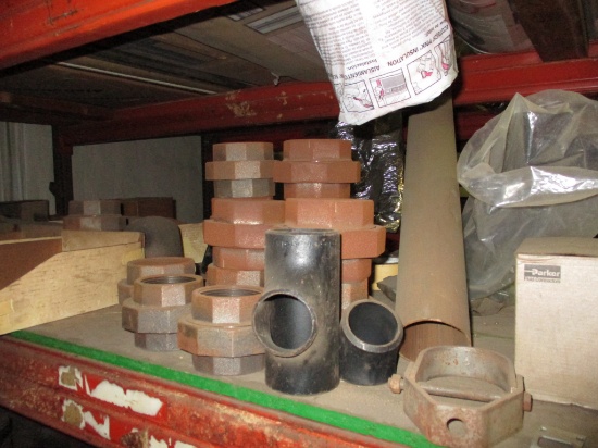 Contents of Shelf: Assorted Pipe Fittings